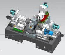 卧式四轴对头自动钻孔机